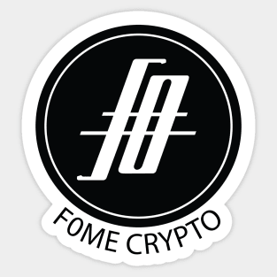 F0ME Crypto coin Sticker